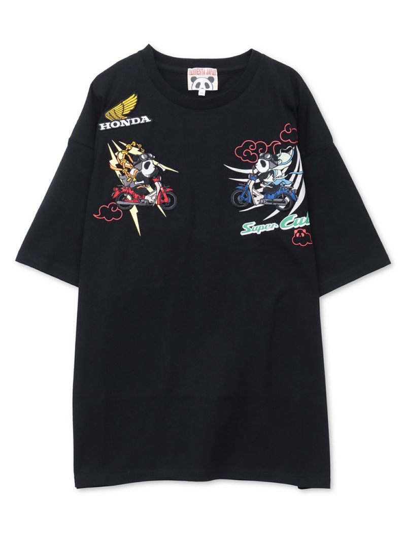 【HONDA×PANDIESTA JAPAN】“SUPER CUB”刺繍入りTシャツ2