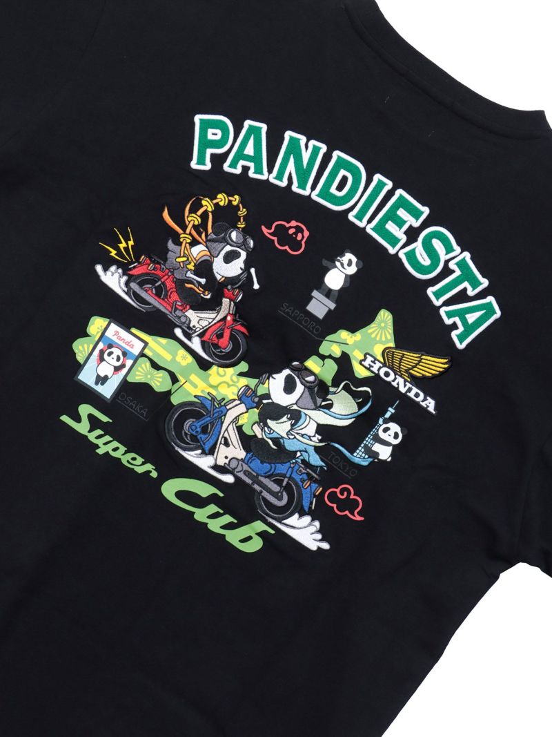 【HONDA×PANDIESTA JAPAN】“SUPER CUB”刺繍入りTシャツ2