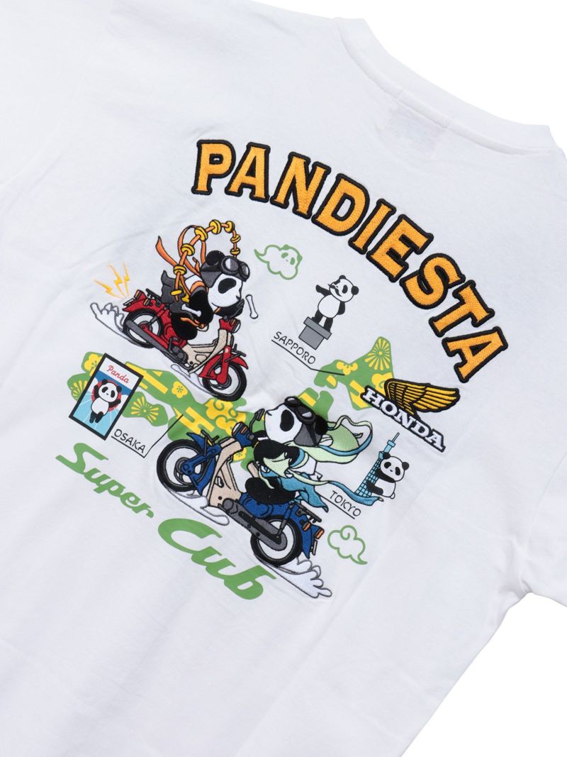 【HONDA×PANDIESTA JAPAN】“SUPER CUB”刺繍入りTシャツ2