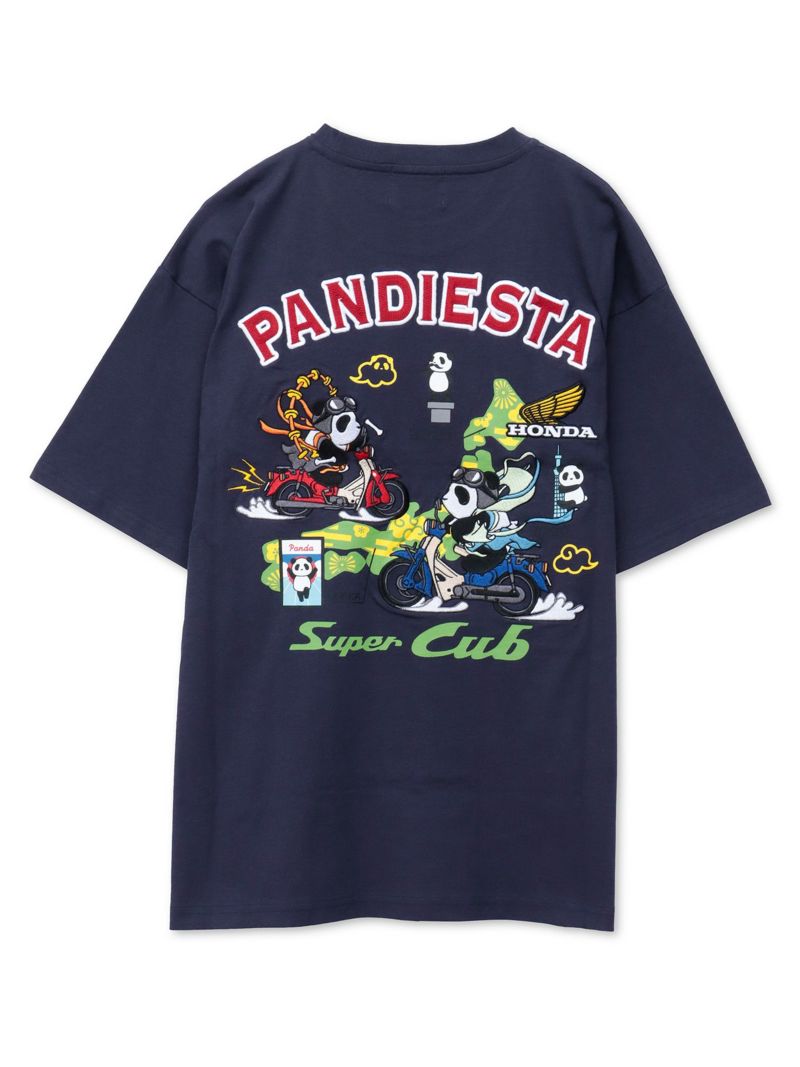 【HONDA×PANDIESTA JAPAN】“SUPER CUB”刺繍入りTシャツ2