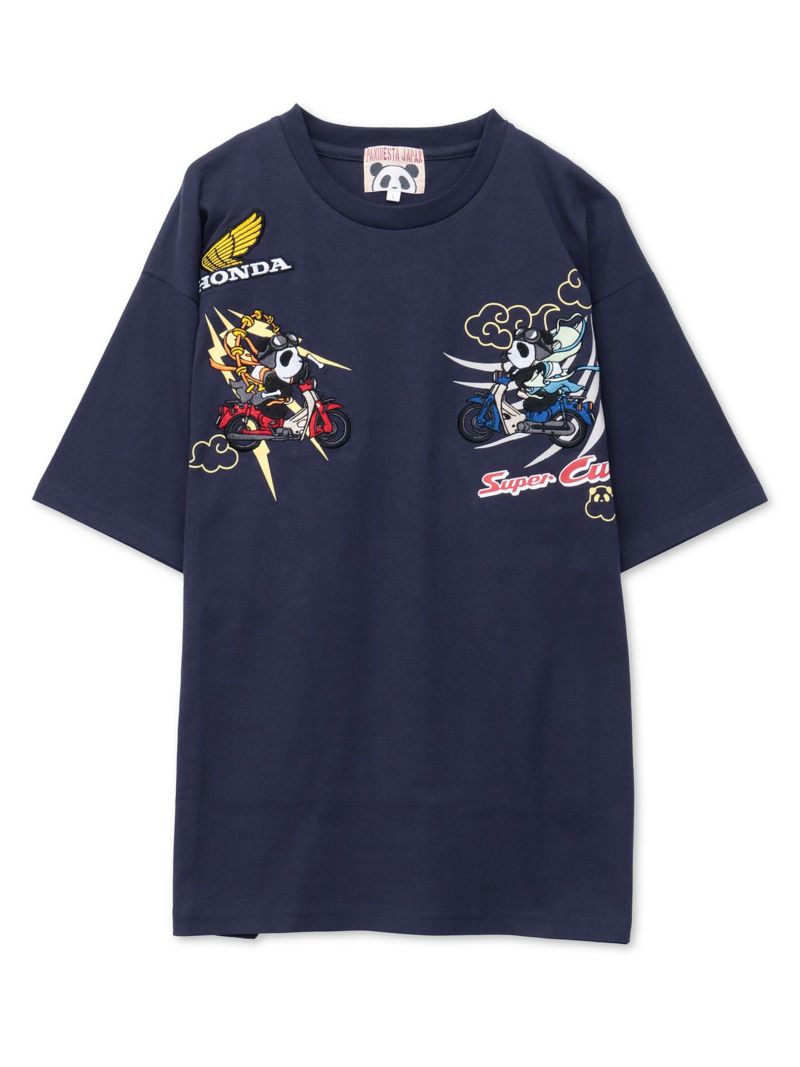 【HONDA×PANDIESTA JAPAN】“SUPER CUB”刺繍入りTシャツ2