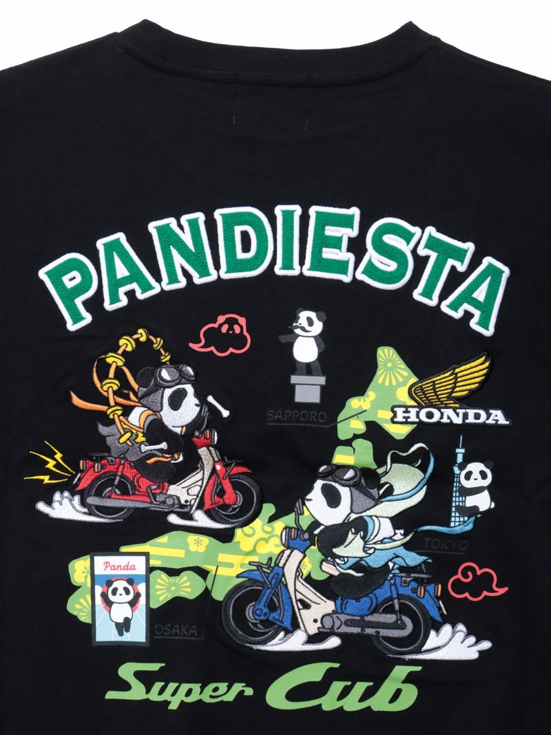 【HONDA×PANDIESTA JAPAN】“SUPER CUB”刺繍入りTシャツ2