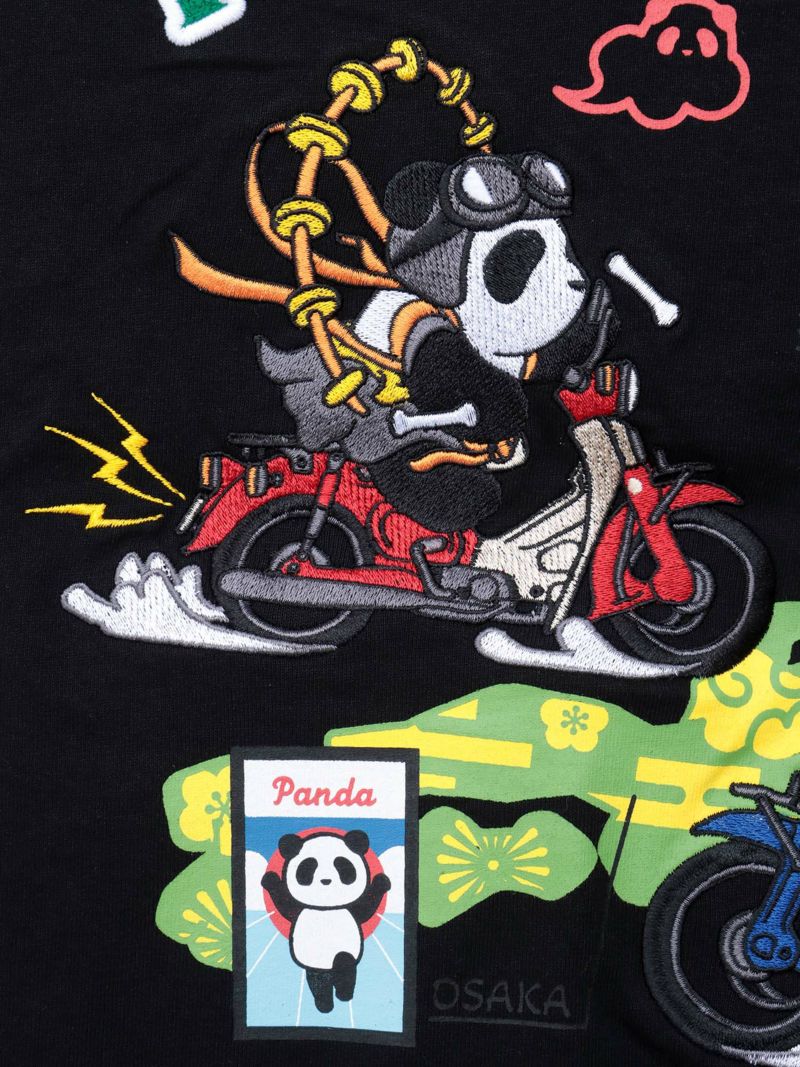 【HONDA×PANDIESTA JAPAN】“SUPER CUB”刺繍入りTシャツ2