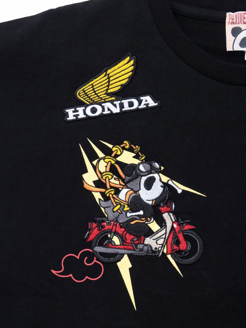【HONDA×PANDIESTA JAPAN】“SUPER CUB”刺繍入りTシャツ2