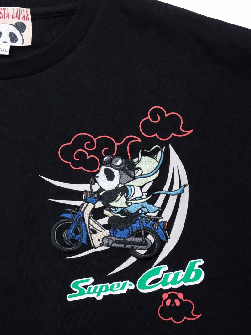 【HONDA×PANDIESTA JAPAN】“SUPER CUB”刺繍入りTシャツ2