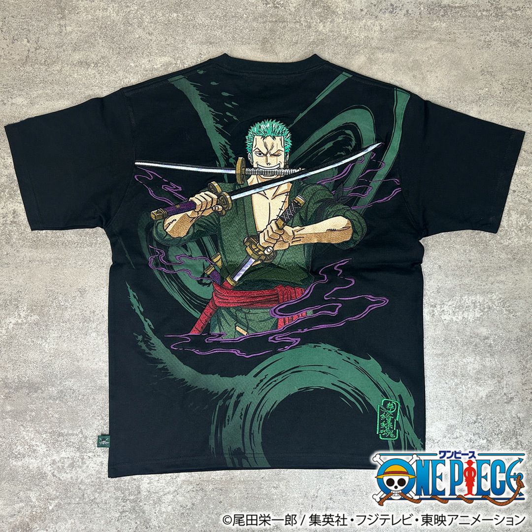 【絡繰魂・粋×ONE PIECE】“ゾロ”海賊狩り Tee
