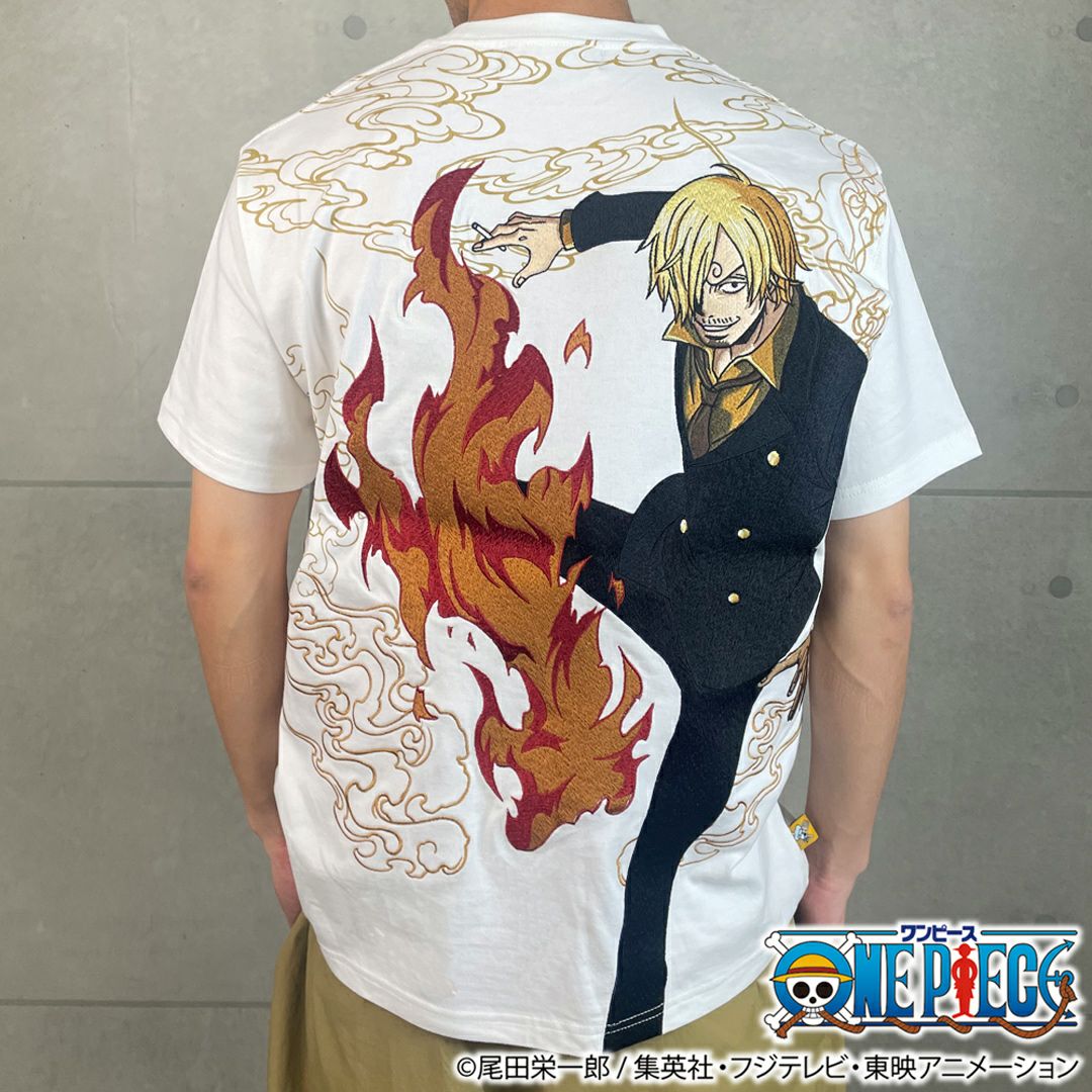【絡繰魂・粋×ONE PIECE】“サンジ”黒足 Tee