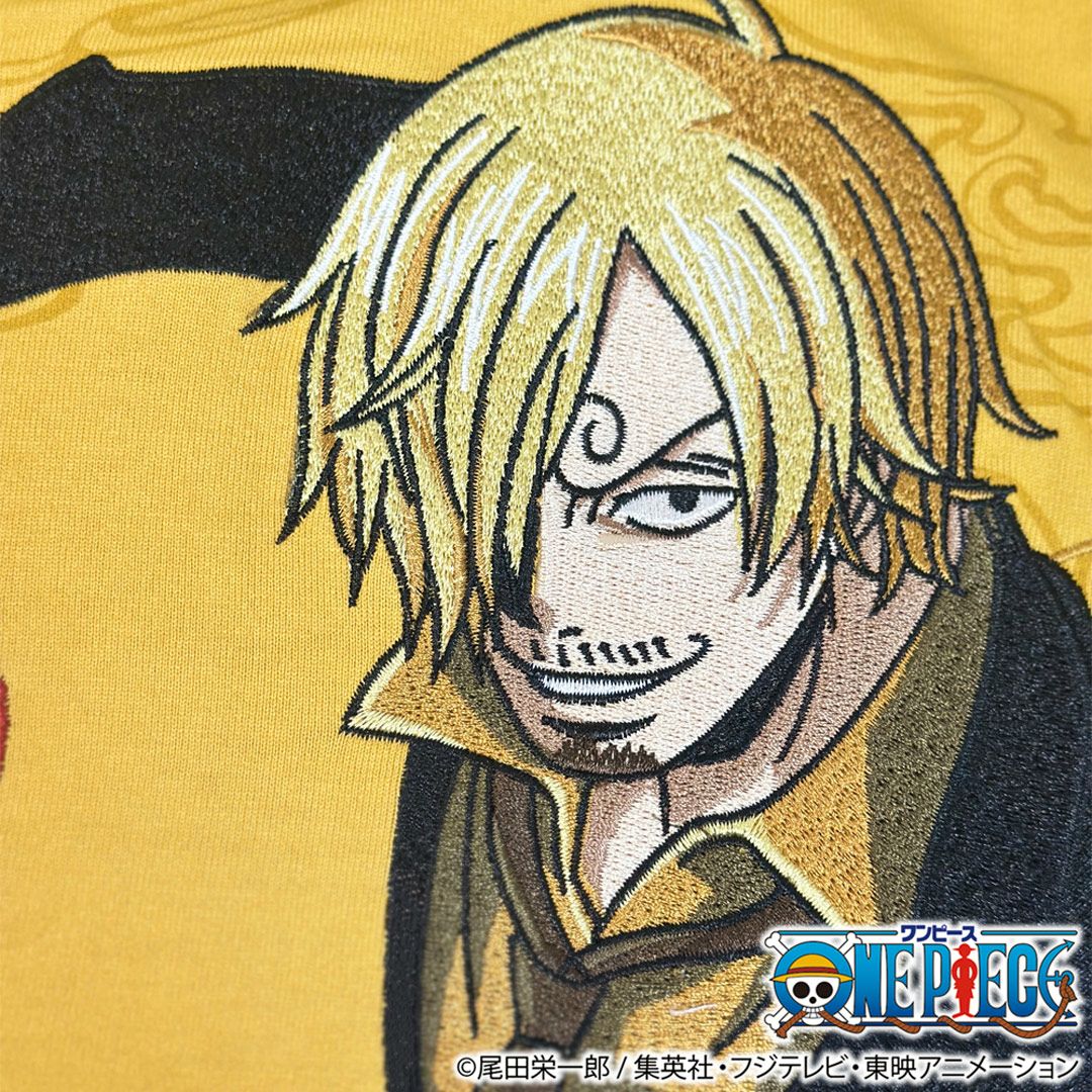 【絡繰魂・粋×ONE PIECE】“サンジ”黒足 Tee