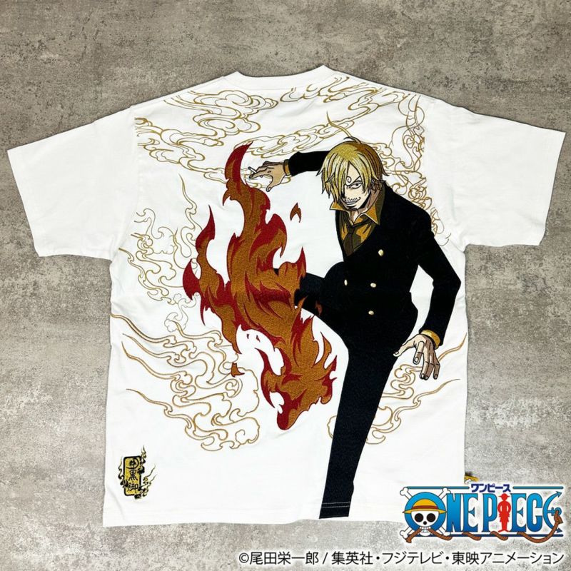【絡繰魂・粋×ONE PIECE】“サンジ”黒足 Tee