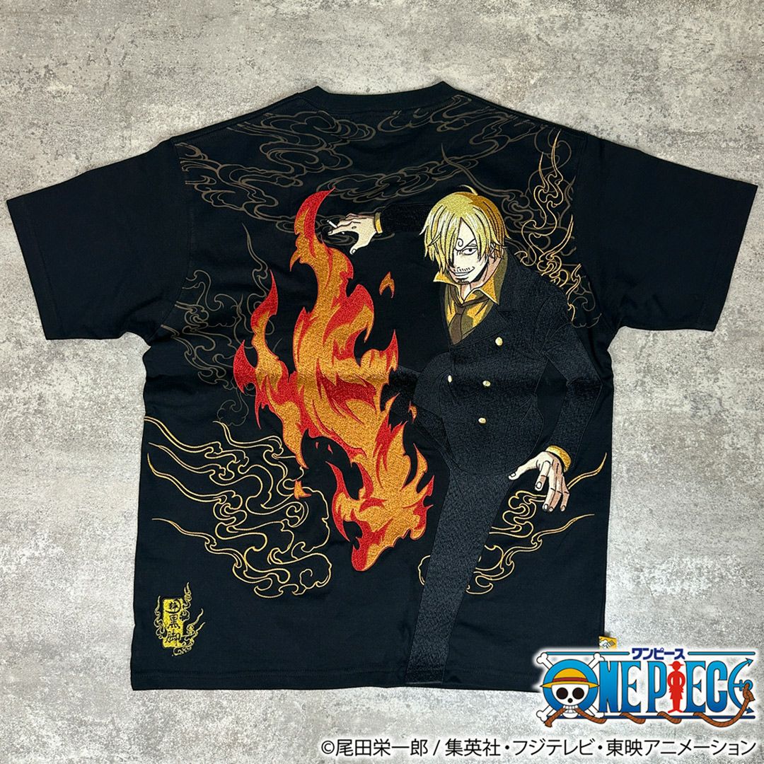 【絡繰魂・粋×ONE PIECE】“サンジ”黒足 Tee