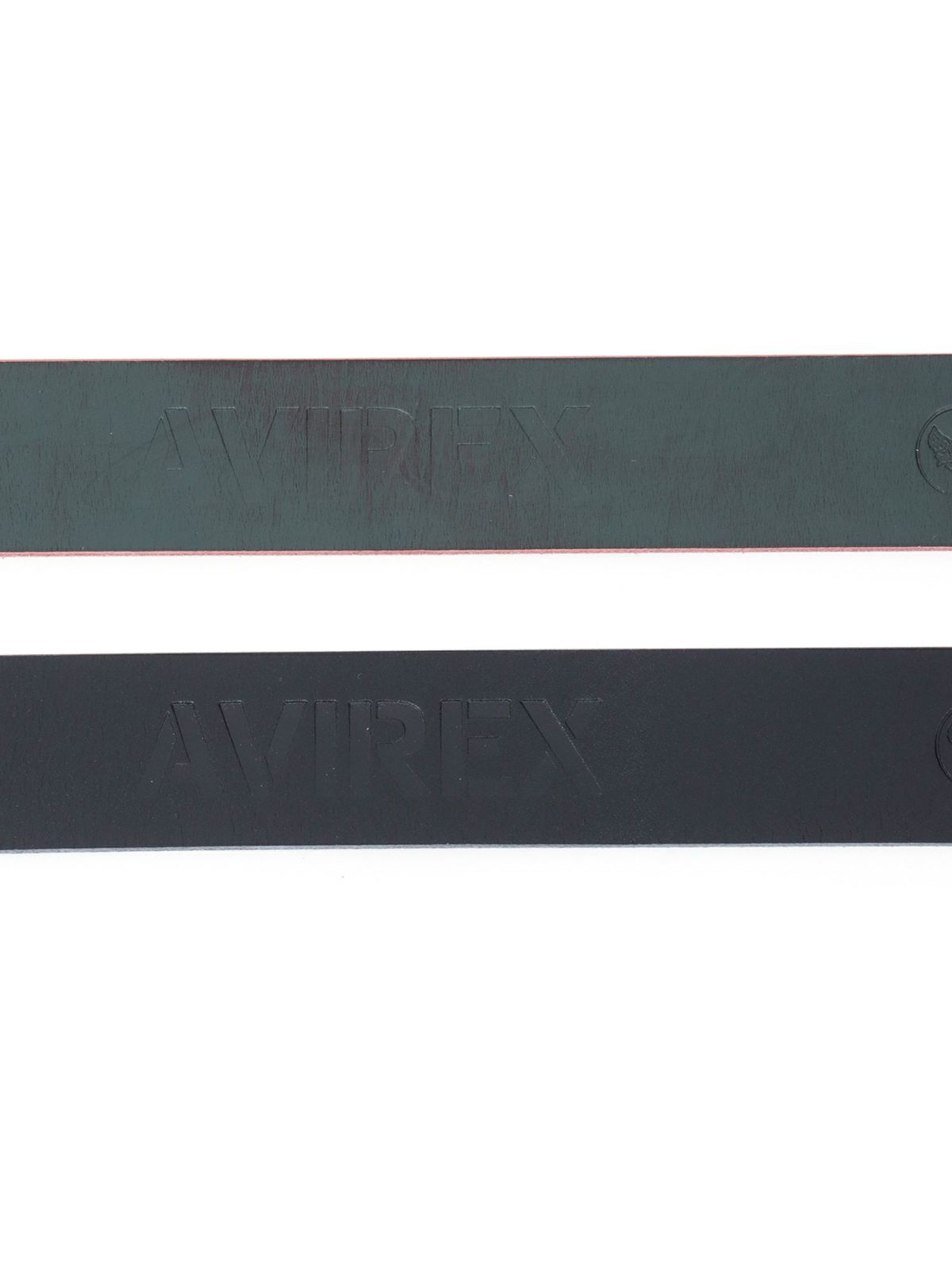 【AVIREX】LOGO COW LEATHER BELT〔LIMITED〕