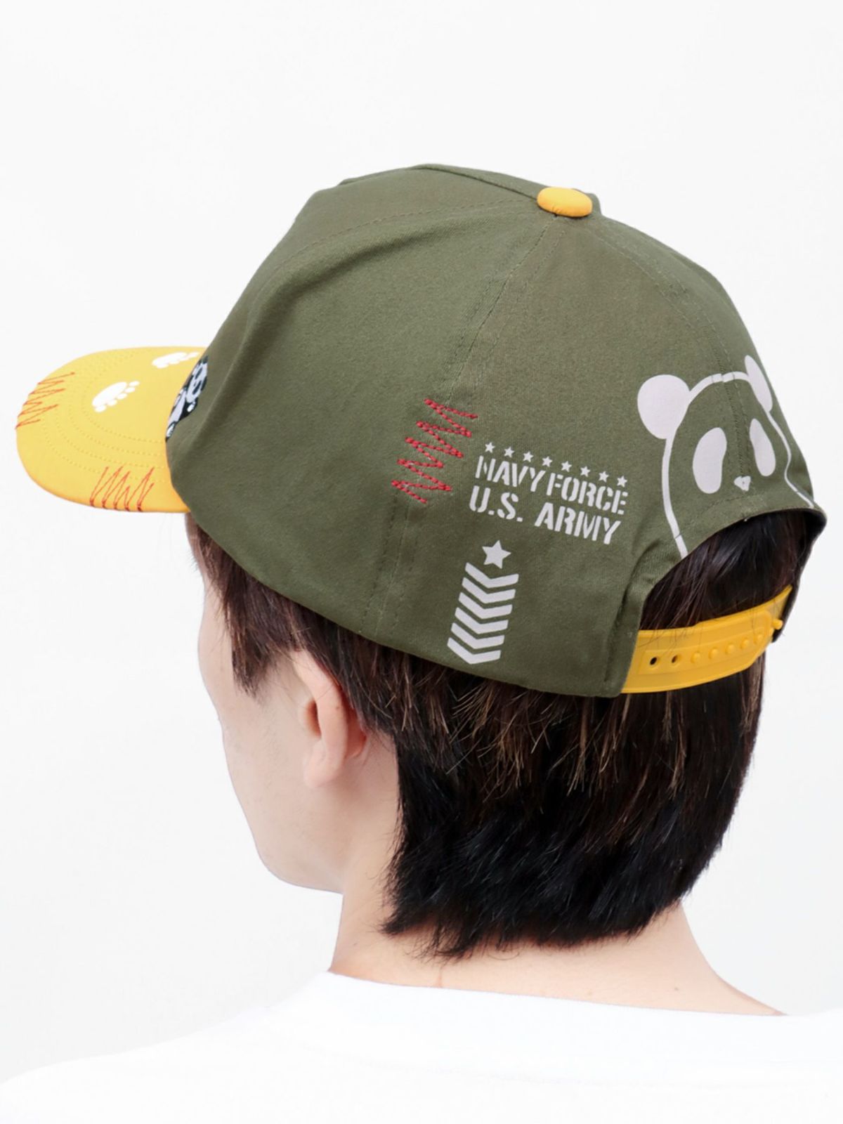 【PANDIESTA JAPAN】ナイロン切り替えミリタリーキャップ