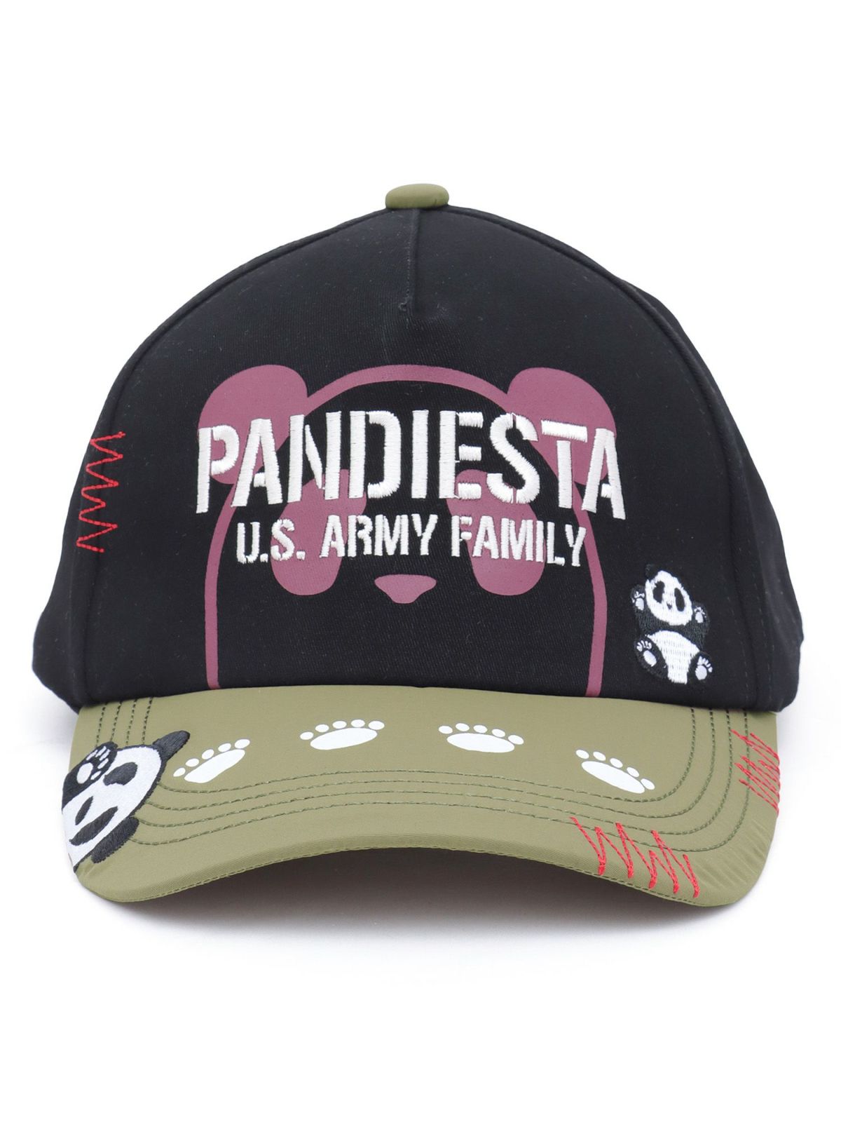 【PANDIESTA JAPAN】ナイロン切り替えミリタリーキャップ