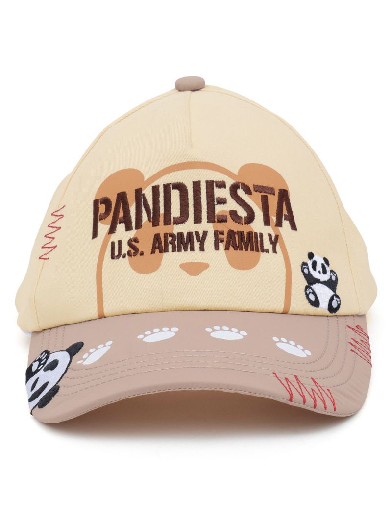 【PANDIESTA JAPAN】ナイロン切り替えミリタリーキャップ