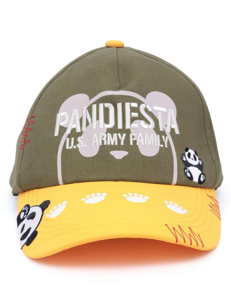 【PANDIESTA JAPAN】ナイロン切り替えミリタリーキャップ
