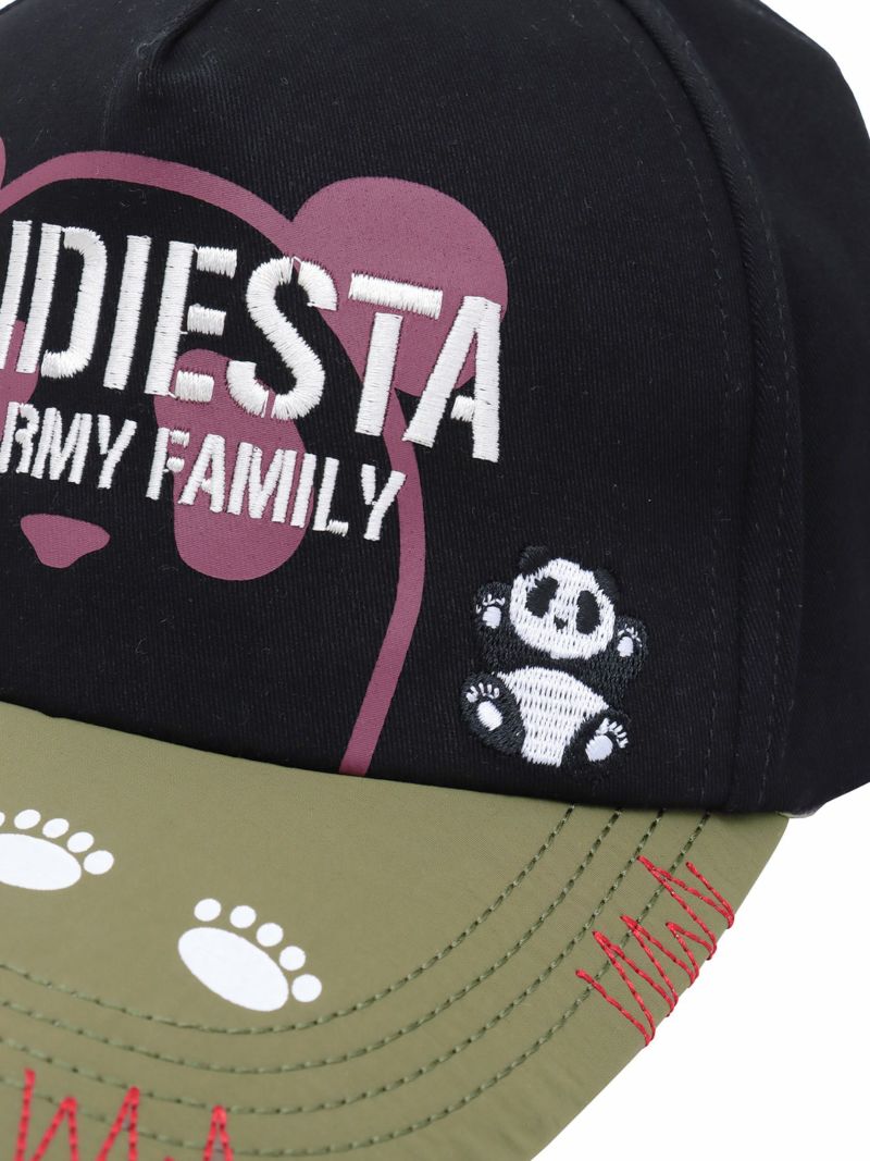 【PANDIESTA JAPAN】ナイロン切り替えミリタリーキャップ