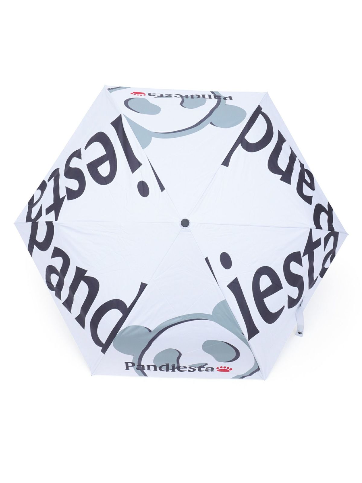 【PANDIESTA JAPAN】ロゴプリント晴雨兼用折りたたみ傘