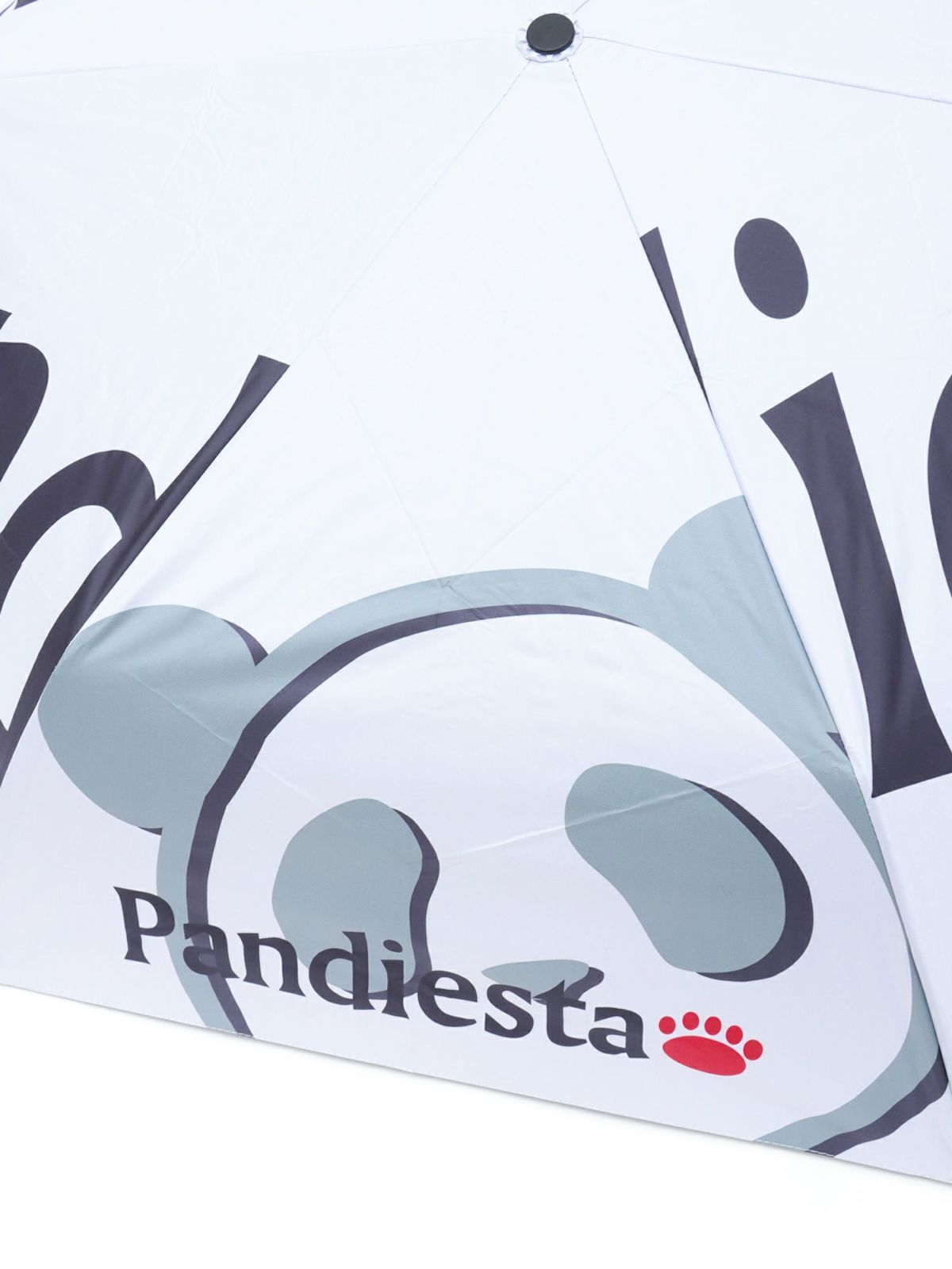 【PANDIESTA JAPAN】ロゴプリント晴雨兼用折りたたみ傘