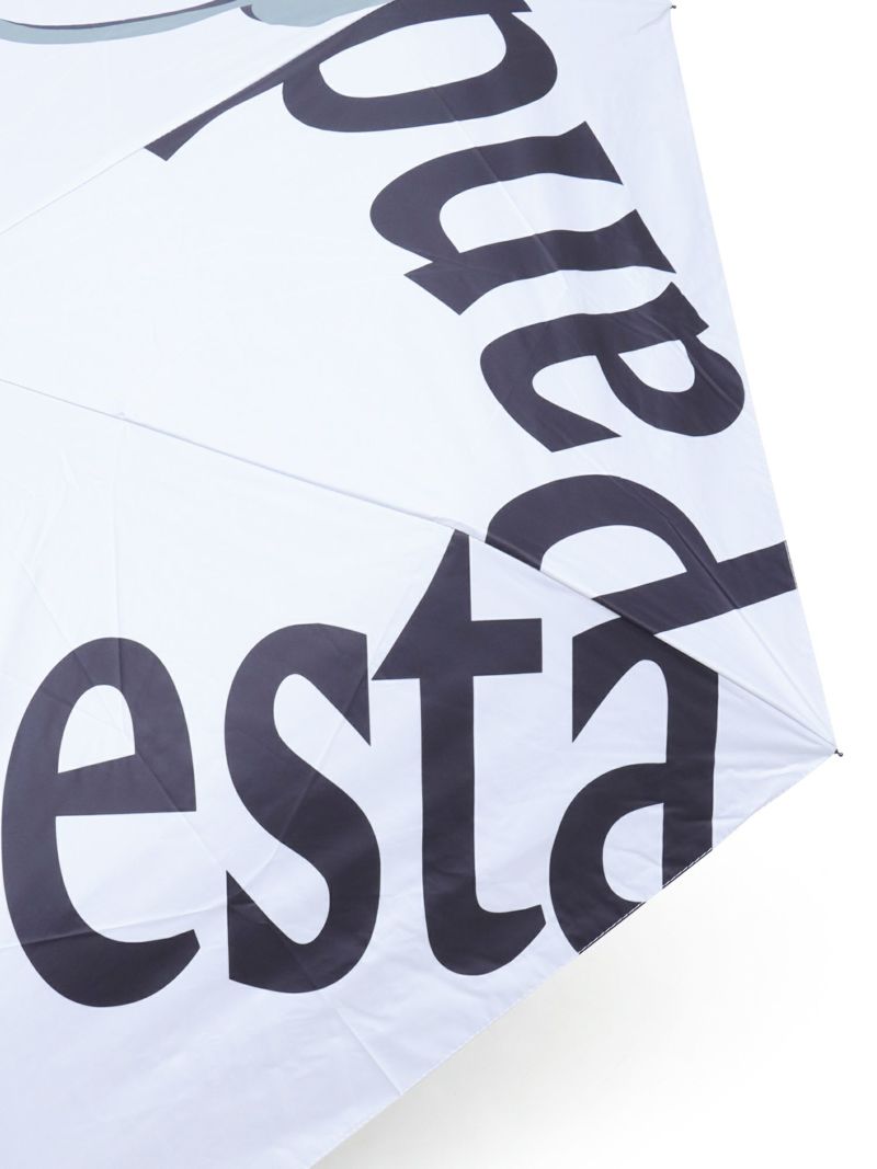 【PANDIESTA JAPAN】ロゴプリント晴雨兼用折りたたみ傘