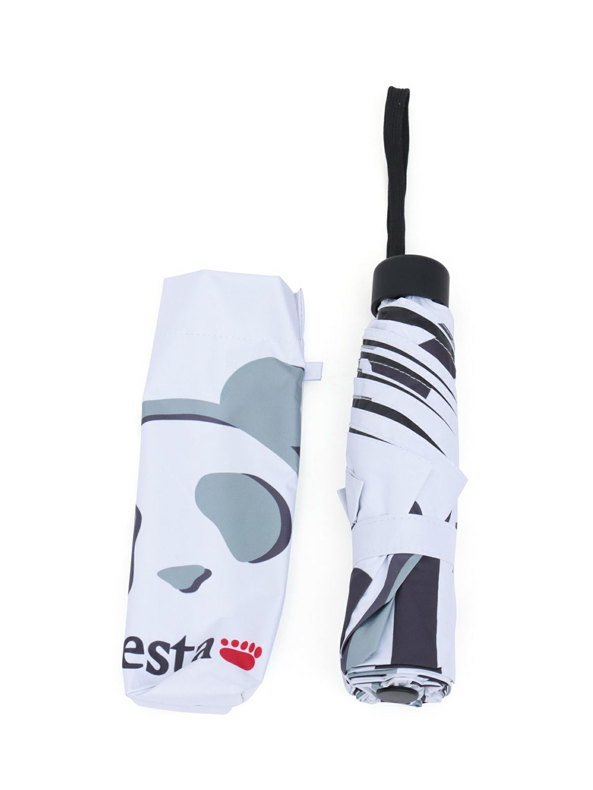 【PANDIESTA JAPAN】ロゴプリント晴雨兼用折りたたみ傘