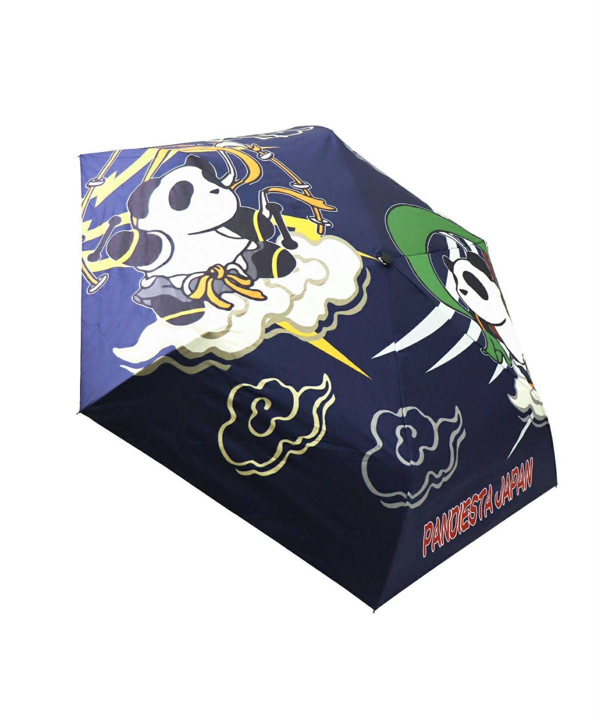 【PANDIESTA JAPAN】“風神雷神”晴雨兼用折りたたみ傘