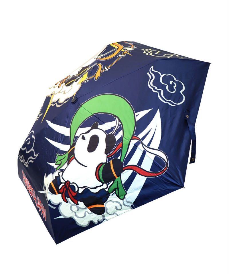 【PANDIESTA JAPAN】“風神雷神”晴雨兼用折りたたみ傘