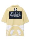 【PANDIESTA JAPAN】ナイロン切替 半袖ミリタリーシャツ