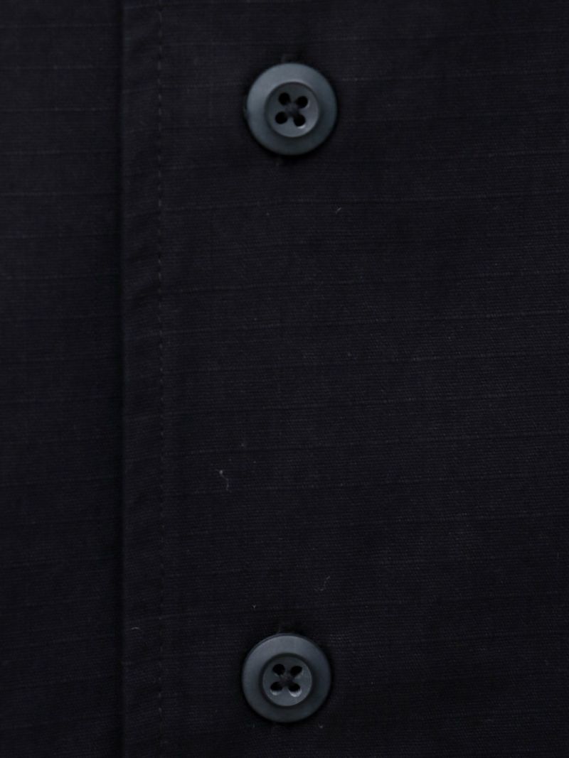 【PANDIESTA JAPAN】ナイロン切替 半袖ミリタリーシャツ