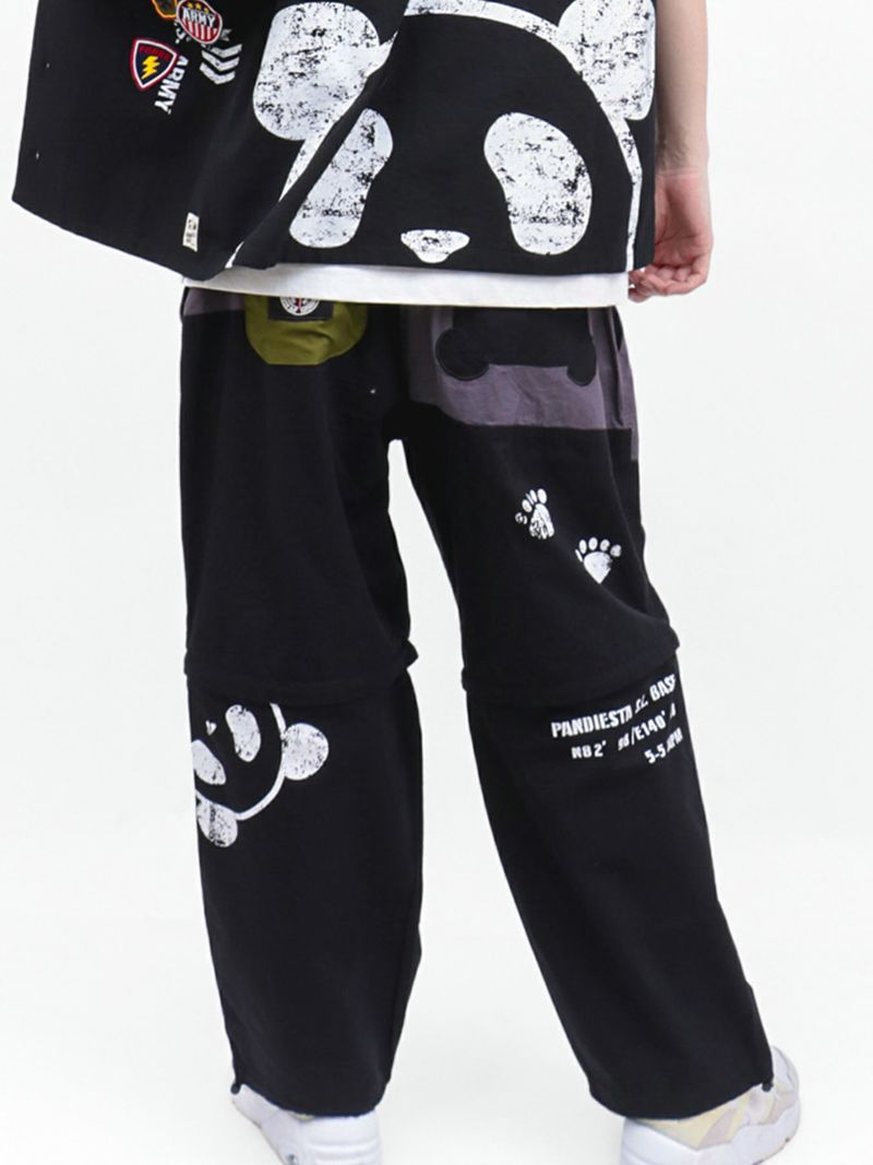 【PANDIESTA JAPAN】ナイロン切替ミリタリー2WAYパンツ