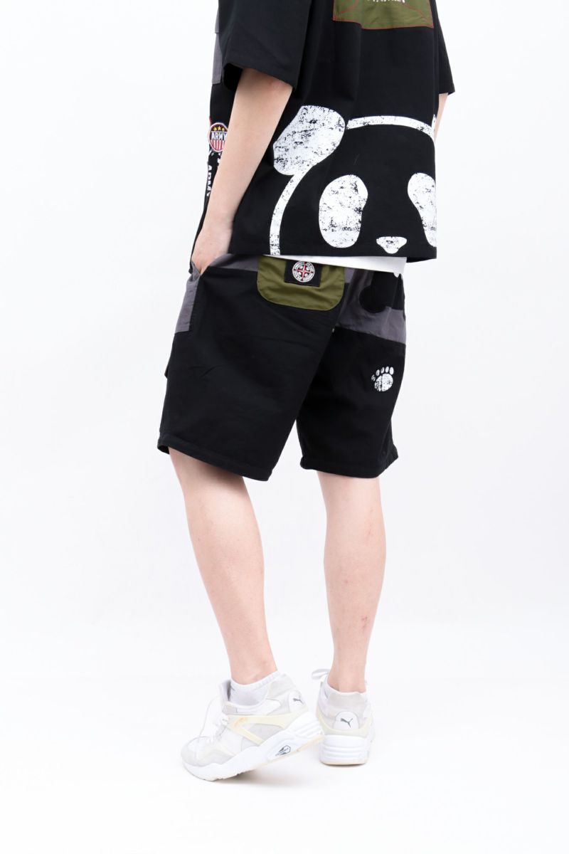 【PANDIESTA JAPAN】ナイロン切替ミリタリー2WAYパンツ