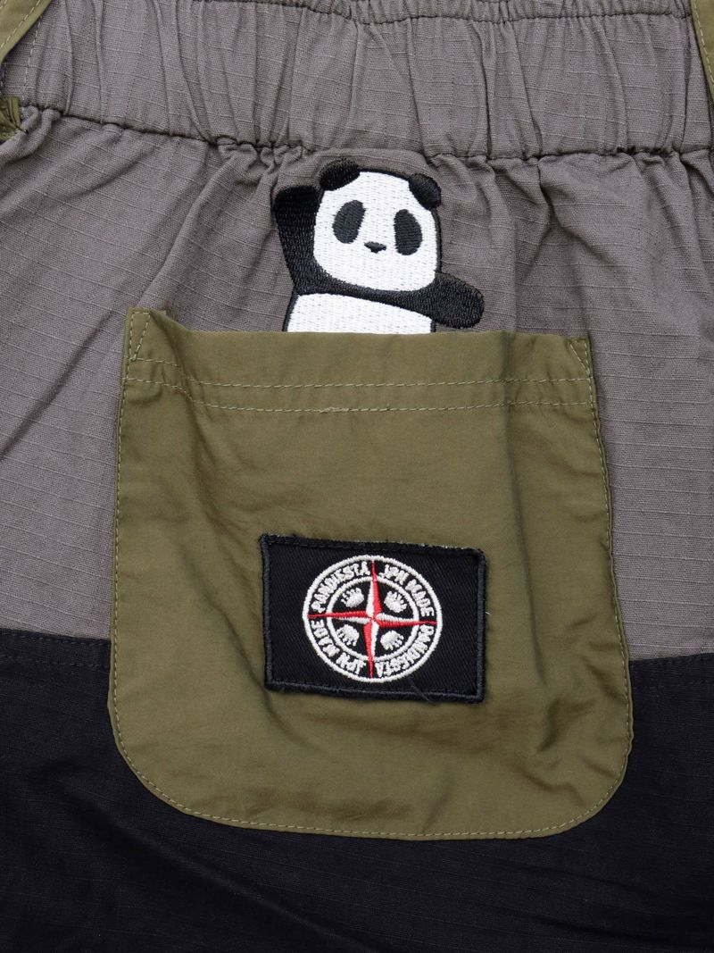 【PANDIESTA JAPAN】ナイロン切替ミリタリー2WAYパンツ