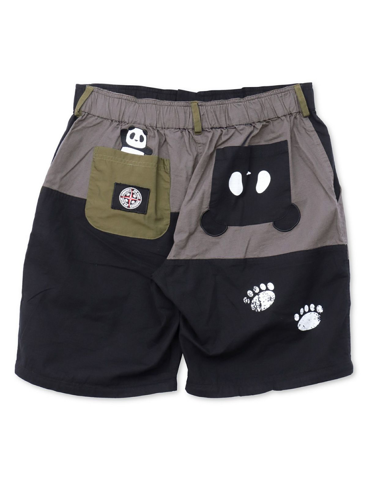 【PANDIESTA JAPAN】ナイロン切替ミリタリー2WAYパンツ