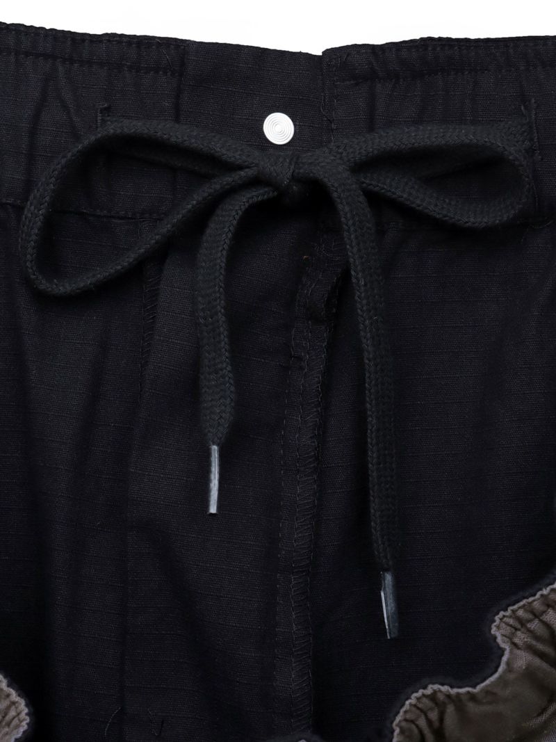 【PANDIESTA JAPAN】ナイロン切替ミリタリー2WAYパンツ