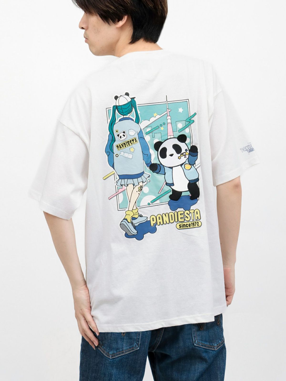 【PANDIESTA JAPAN】“PDJガールPart2”刺入りTシャツ