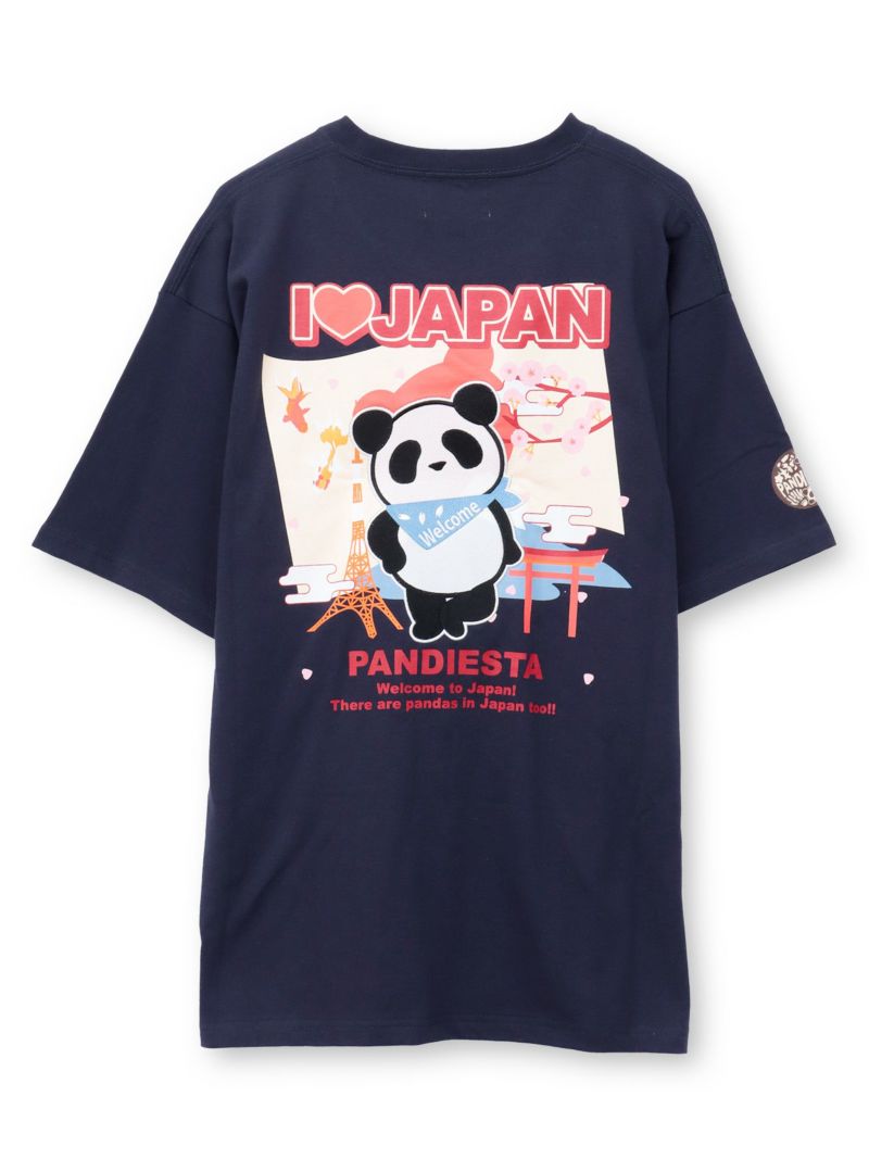 【PANDIESTA JAPAN】“YOKOSO JAPAN”刺入りTシャツ