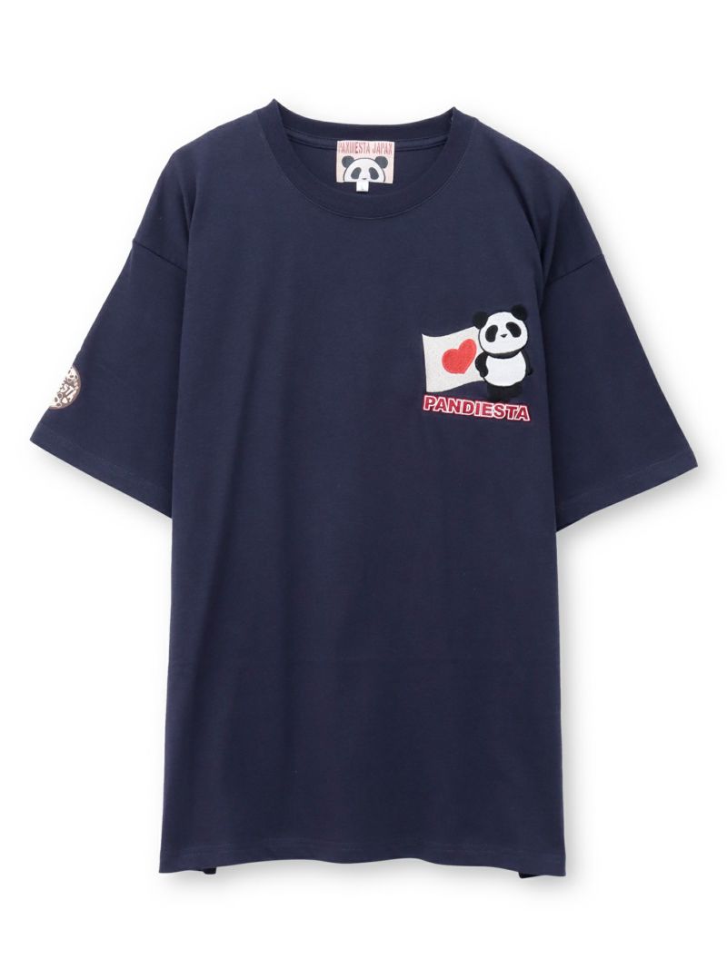 【PANDIESTA JAPAN】“YOKOSO JAPAN”刺入りTシャツ