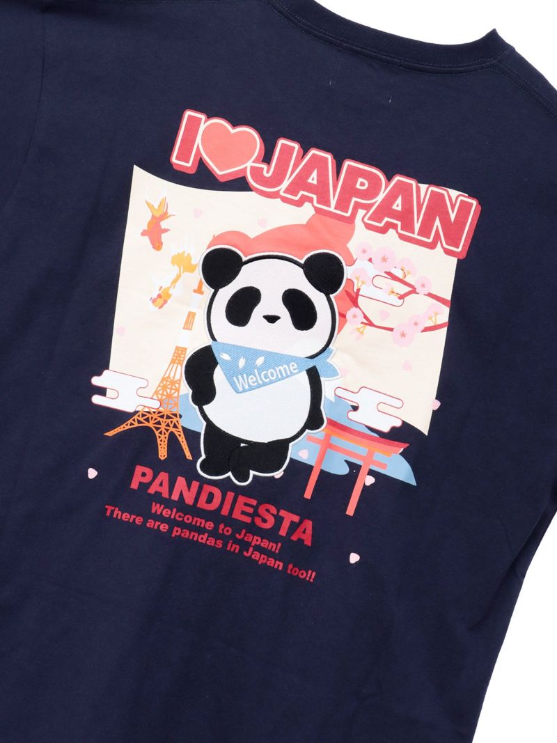 【PANDIESTA JAPAN】“YOKOSO JAPAN”刺入りTシャツ