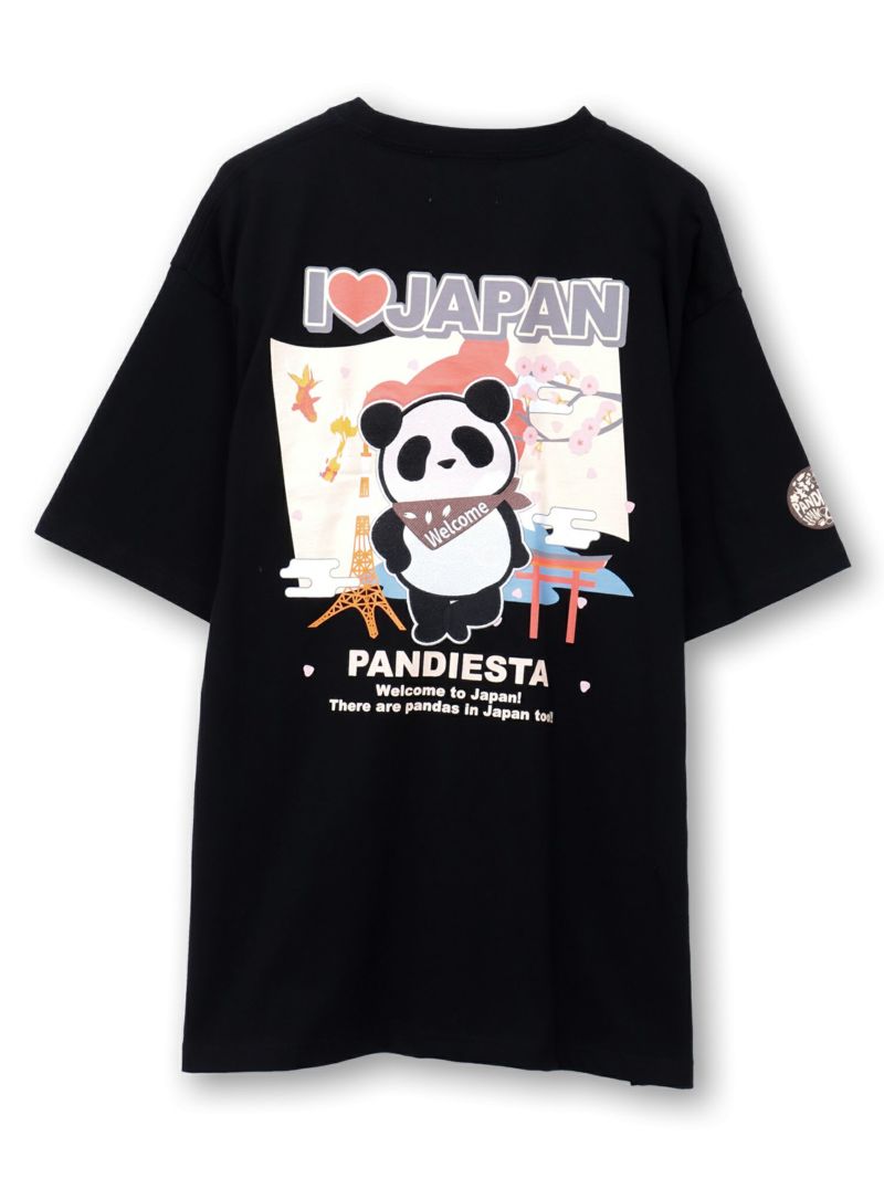 【PANDIESTA JAPAN】“YOKOSO JAPAN”刺入りTシャツ