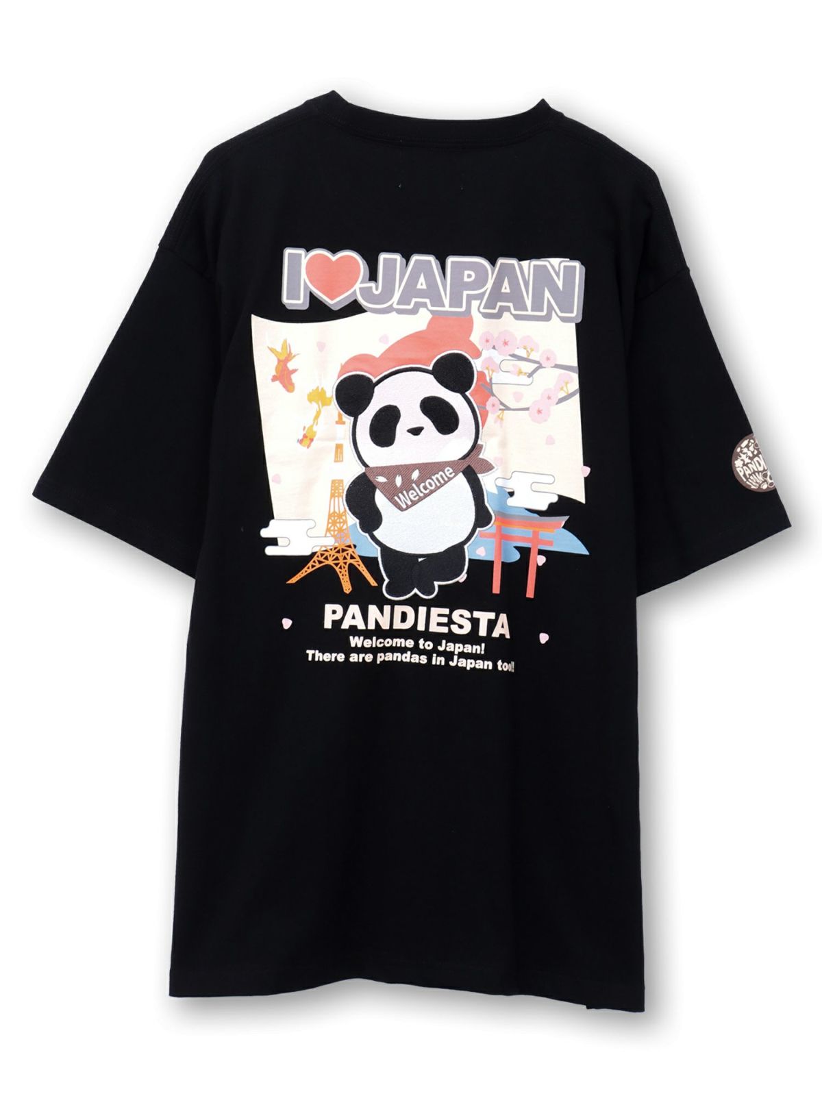 【PANDIESTA JAPAN】“YOKOSO JAPAN”刺入りTシャツ