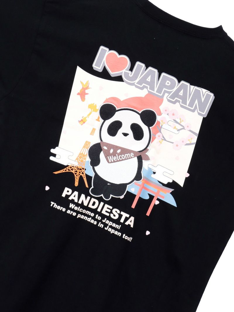 【PANDIESTA JAPAN】“YOKOSO JAPAN”刺入りTシャツ