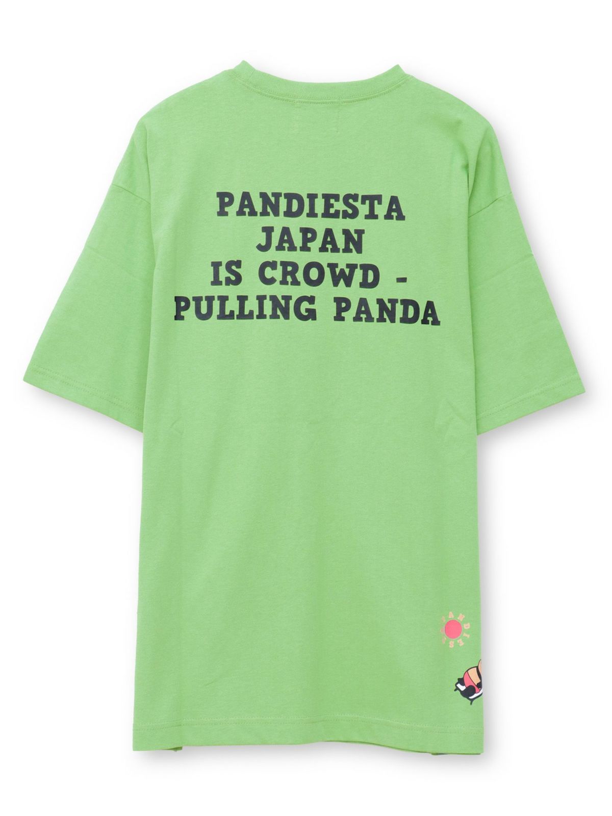 【PANDIESTA JAPAN】“日焼けパンダ”刺入りTシャツ