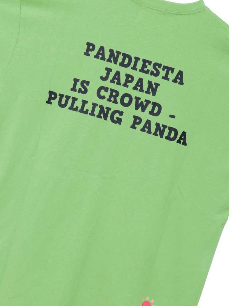 【PANDIESTA JAPAN】“日焼けパンダ”刺入りTシャツ