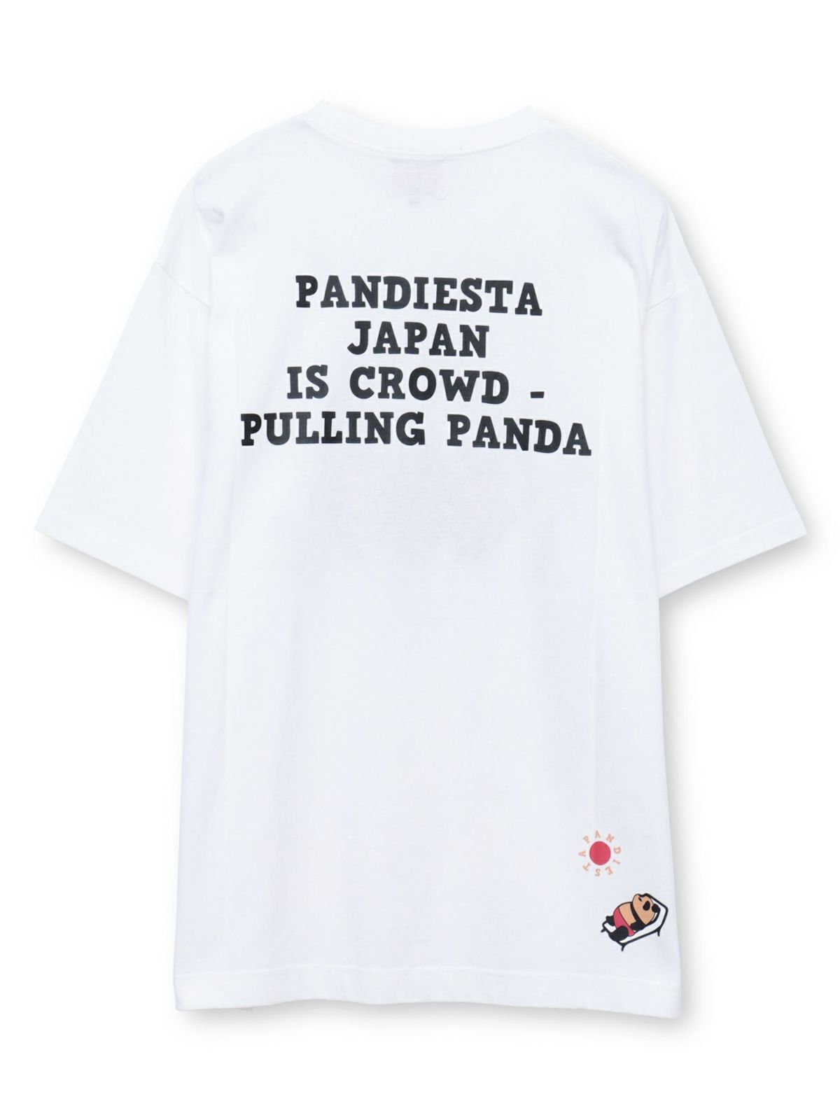 【PANDIESTA JAPAN】“日焼けパンダ”刺入りTシャツ