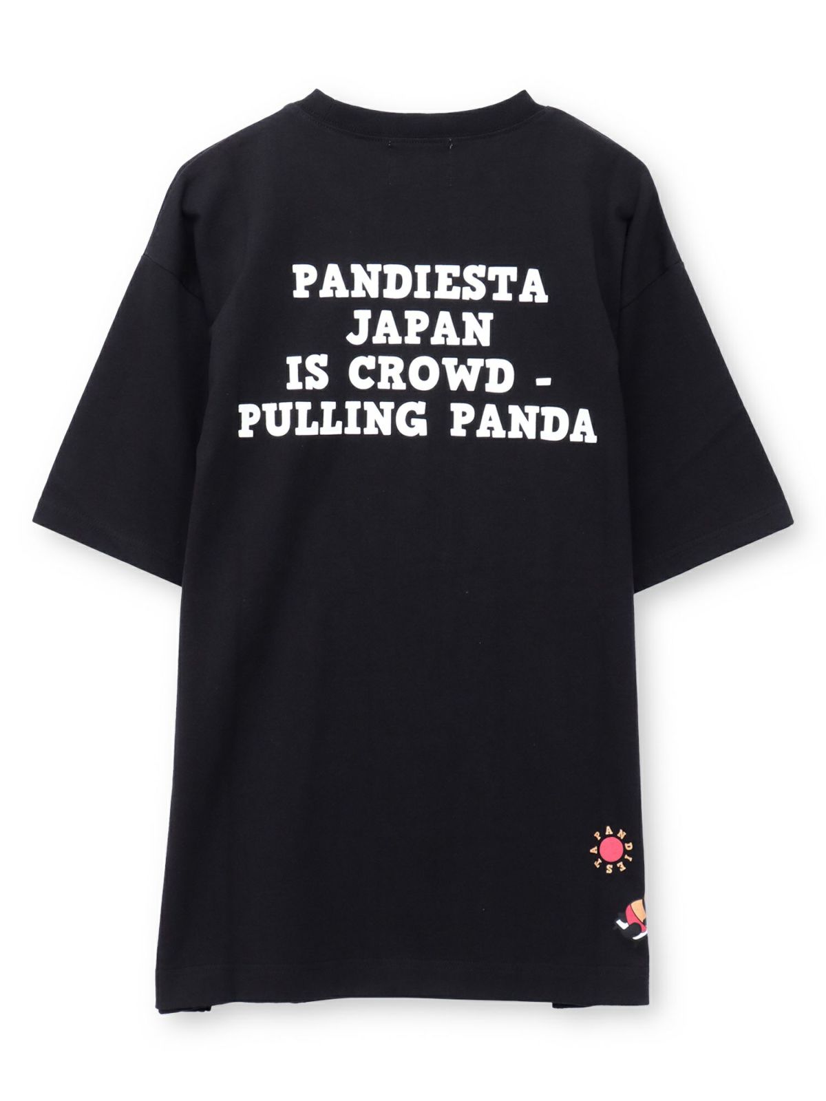 【PANDIESTA JAPAN】“日焼けパンダ”刺入りTシャツ