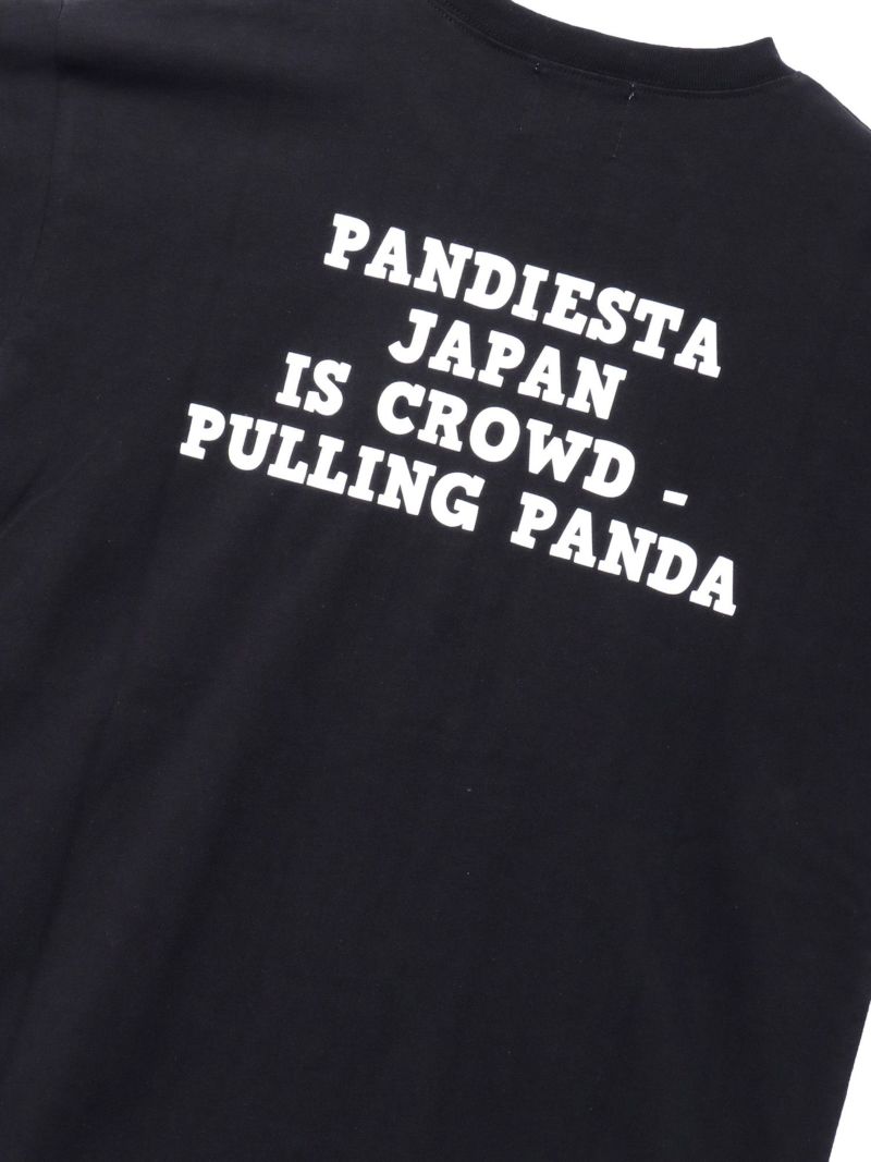 【PANDIESTA JAPAN】“日焼けパンダ”刺入りTシャツ