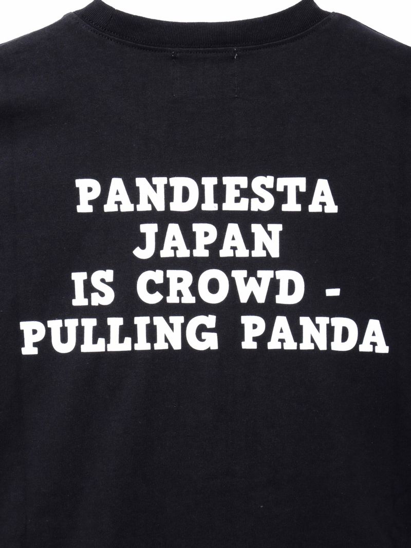 【PANDIESTA JAPAN】“日焼けパンダ”刺入りTシャツ