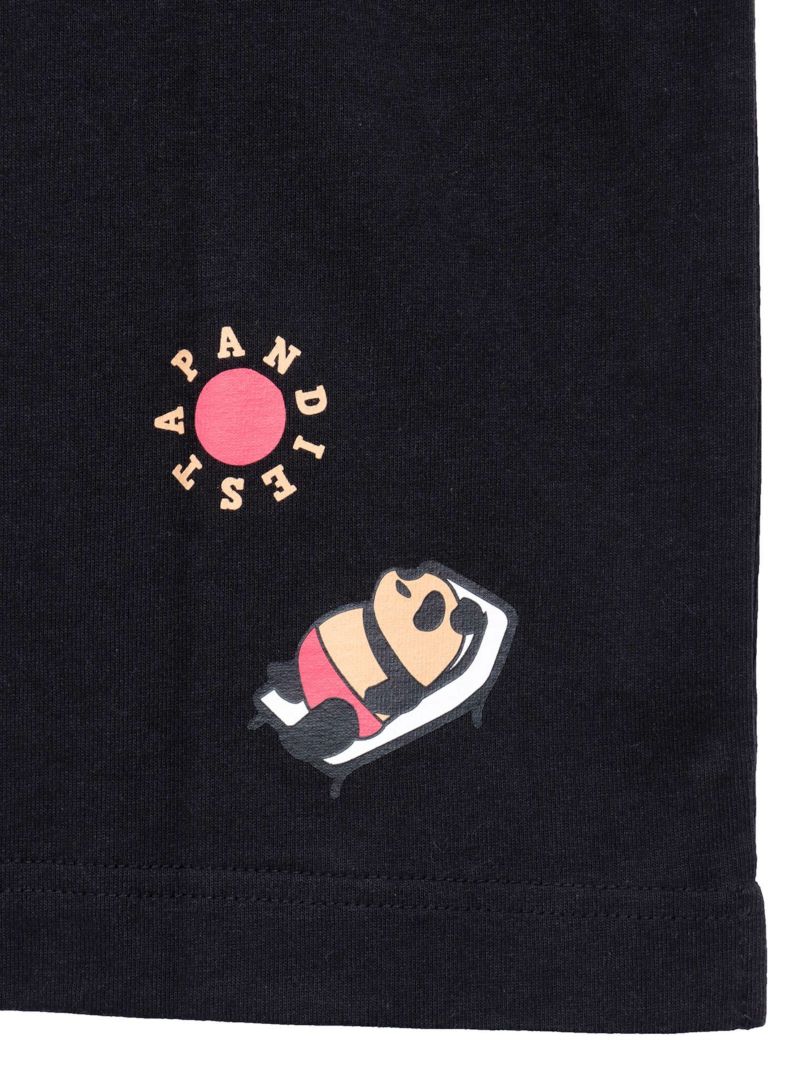 【PANDIESTA JAPAN】“日焼けパンダ”刺入りTシャツ
