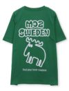  【moz】エルクネオンカラー刺繍入りTシャツ〔別注〕