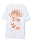  【moz】エルクネオンカラー刺繍入りTシャツ〔別注〕