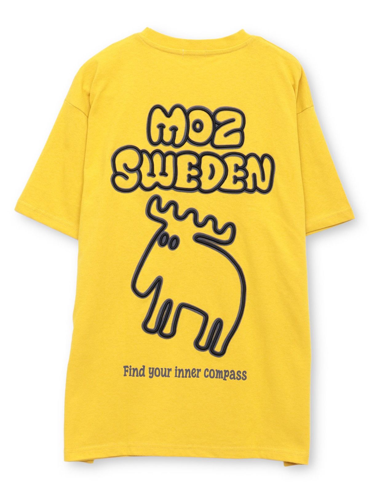  【moz】エルクネオンカラー刺繍入りTシャツ〔別注〕